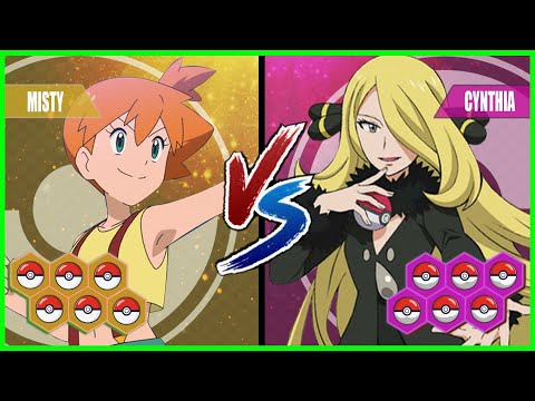 Pokémon Battle Pedia: MISTY Vs. CYNTHIA