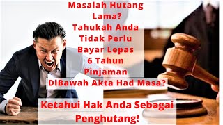 Download lagu Hutang Bank Credit Melebihi 6 Tahun Tidak Perlu Dibayar Dibawah Akta Had Masa1953?Ketahui Hak Anda mp3 Download lagu Hutang Bank Credit Melebihi 6 Tahun Tidak Perlu Dibayar Dibawah Akta Had Masa1953?Ketahui Hak Anda mp3