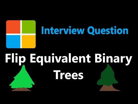 Leetcode 951 Flip Equivalent Binary Trees Java