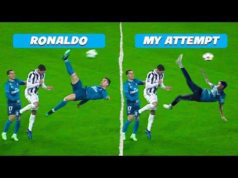 BEST GOALS IN FOOTBALL HISTORY RECREATED #3