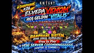 DARPHANE #26 ELVEDA '' VENOM '' , HOŞ GELDİN '' VİTALİS '' ,  (WİNTER 