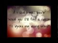If I told you - Plain White T's lyrics