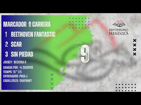9NA. CARRERA. 280 MTS• PREMIO: CLÁSICO "MUNICIPALIDAD DE JUNIN"