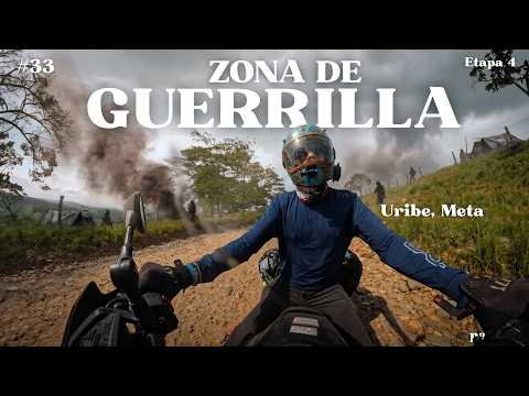 Fui en MOTO a una ZONA PROHIBIDA de COLOMBIA 🤯