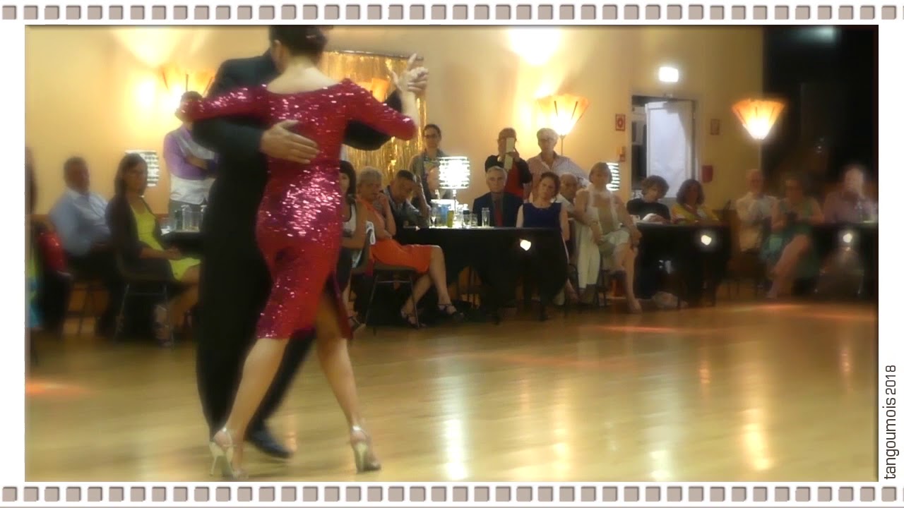 Tangoumois 2018 • Sandra Messina & Ricardo Calvo • Negracha   Roulotte Tango