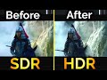 HDR vs No HDR  -HDR is BS!