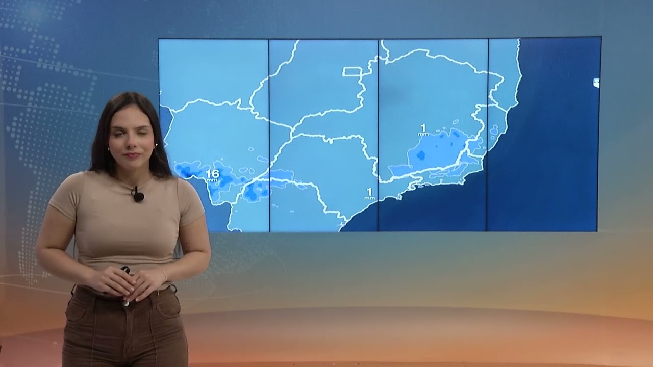 Frente fria leva chuva ao Sudeste e instabilidades avançam pelo Centro-Oeste neste sábado 25/07/2026