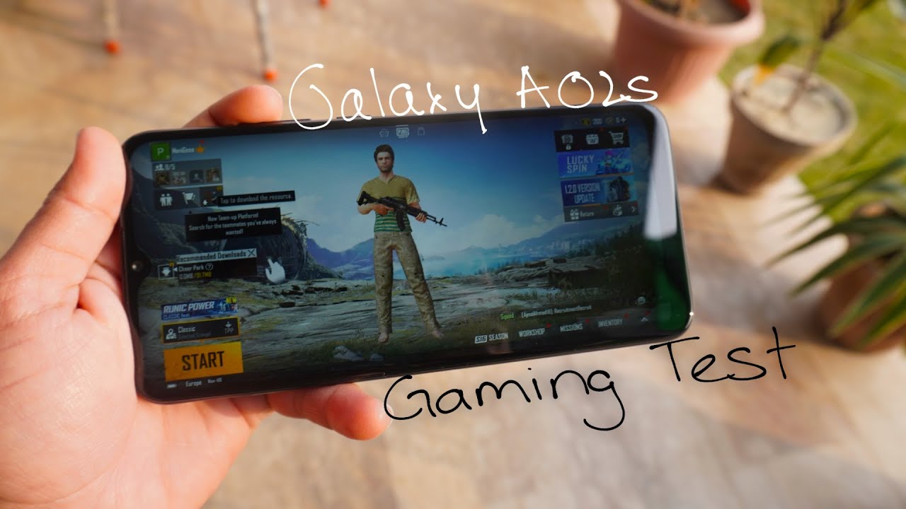 Samsung Galaxy A02s Gaming Test - PUBG, COD Mobile & Asphalt 9