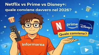 Netflix vs Prime vs Disney+ quale conviene davvero nel 2026?
