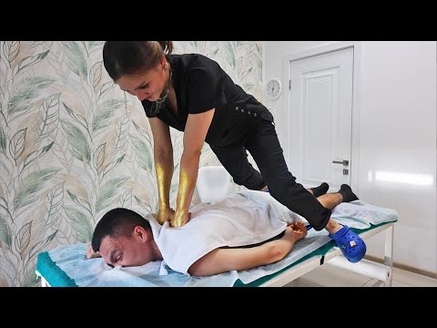 ASMR Strong Sports massage by Lyuda