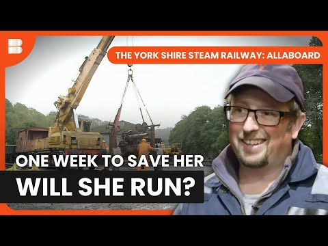 Can They Fix the WW2 Loco Before War Weekend | The Yorkshire Steam Railway: All Aboard