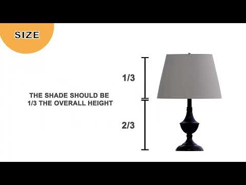 How to buy a lampshade suitable for your lamp