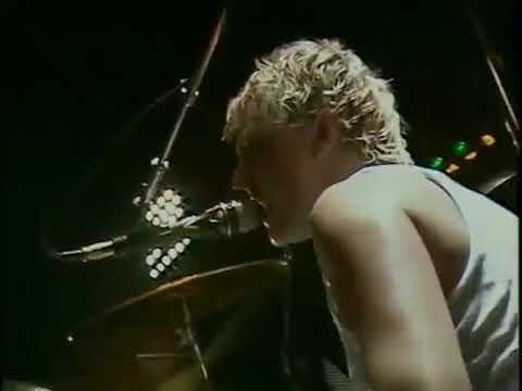Roger Taylor camera  "Queen  We Are The Champions " Live At Wembley Stadium"