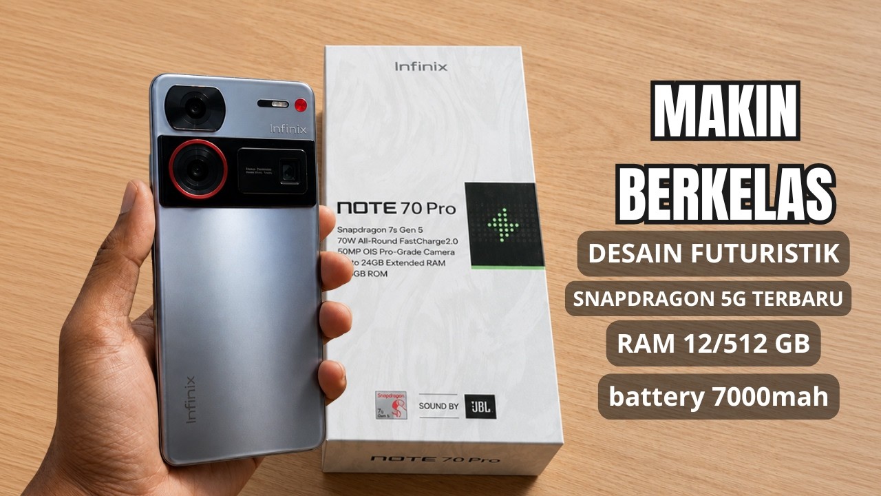 INFINIX KEMBALI BERULAH‼️INFINIX NOTE 70 PRO, JAUH LEBIH BAGUS SIAP BIKIN HEBOH
