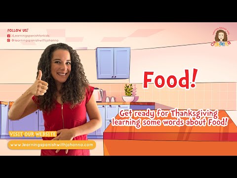 Food  (English /Spanish) 🍨