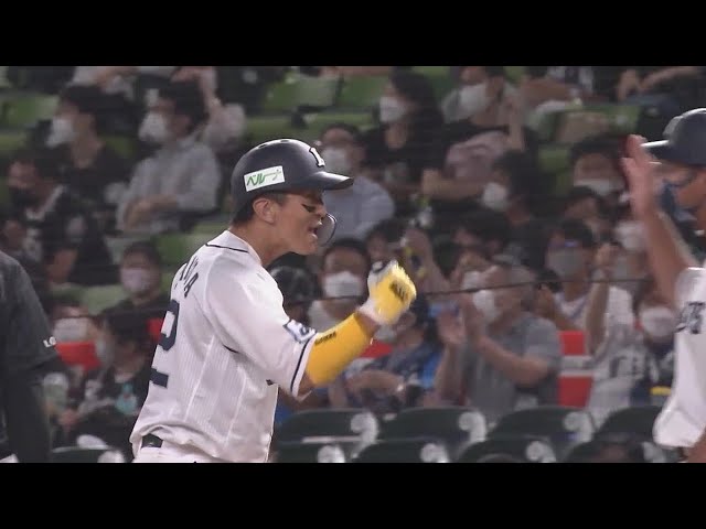 【8回裏】獅子の元気印が復帰の一打!! ライオンズ・山田遥楓 終盤に点差を広げる貴重なタイムリーヒット!! 2022年7月13日 埼玉西武ライオンズ 対 千葉ロッテマリーンズ