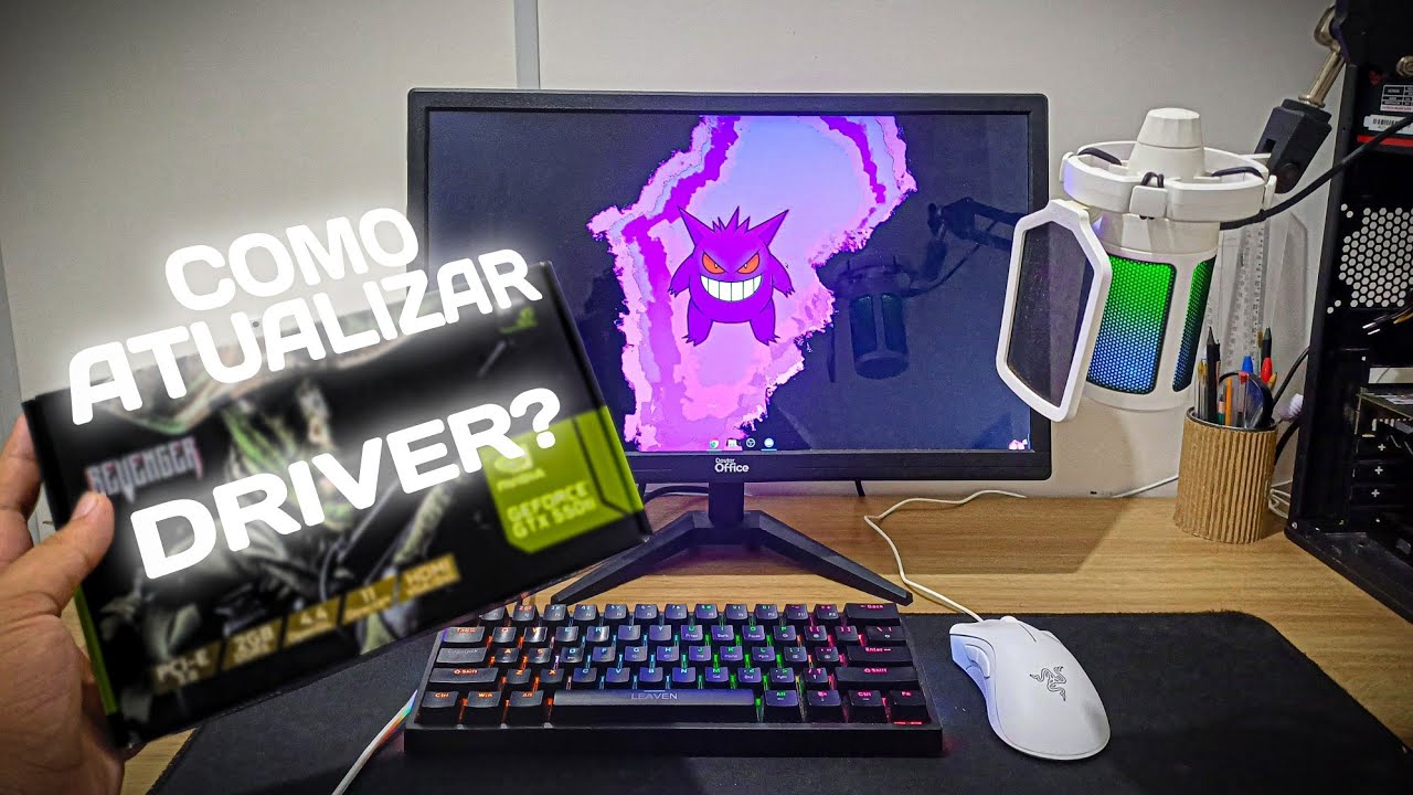 COMO ATUALIZAR os DRIVERS da GTX 550Ti! (e TODOS os OUTROS do SEU PC) 💜