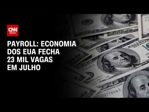 Economia dos EUA fecha 23 mil vagas em julho | CNN Mercado