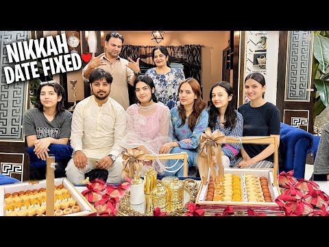 NIKKAH KI DATE FIX ♥️ | Areeb Ki Aur Behno Ki Larai 😅 | Sab Ki Tayari Shuru Hogae 😍