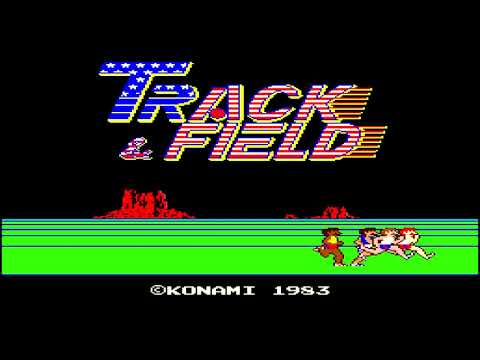 Track & Field (02 coin gameplay) -MAME