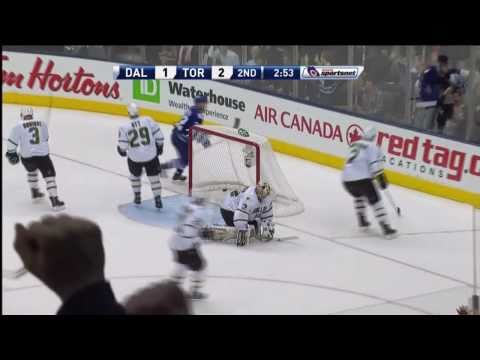 Bozak Goal - Stars 1 vs Leafs 3 - Nov 22nd 2010 (HD)
