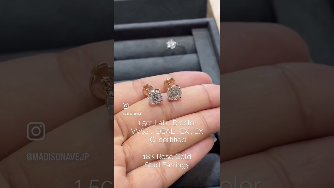 3ct Earrings Case