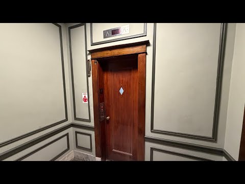 IT GOT MODERNIZED! Tiny HISTORIC 1911 Westinghouse Traction Elevator in Pittsburgh