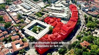 Bursa’nın kalbi Tarihi Hanlar ve Çarşılar Bölgesi nefes aldı.