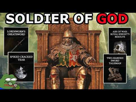 I Created The Lore Accurate Soldier Of God, Rick, Build In Elden Ring