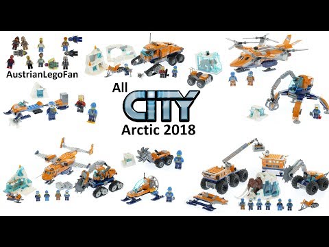 All Lego City Arctic Sets 2018 - Lego Speed Build Review