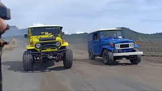 preview picture of video 'Jeep hardtop bromo in action'