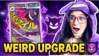 My Mega Gengar EX Deck Got A WEIRD UPGRADE 😈💜