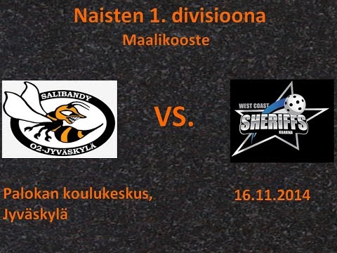 Naisten 1. divisioona: O2-Jkl-Sheriffs (16.11.2014)
