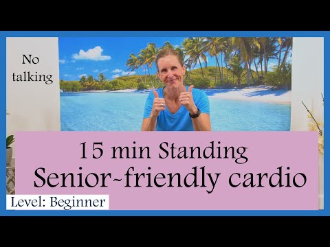 15-minute Senior-friendly Standing Workout / Low Impact & Easy on the Joints