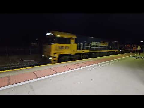 2AM5 races through Millswood with NR101 + NR24 + NR18 (Ghan) + NR34 (Indigenous) + NR2