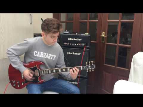 AC/DC Guitar Cover | Big Jack LIVE at River Plate