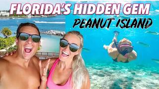 🛥 VISITING PEANUT ISLAND FLORIDA FOR THE FIRST TIME BLEW OUR MINDS 🤯 BEST BEACHES & SNORKELING 🏝