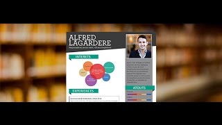 CV Original "Attentionné" - by Mycvfactory