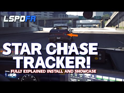Star Chase Tracker | LSPDFR Mod Tutorial 2025 | Install and Showcase | #gtav #lspdfr