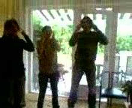 Bradley Hindle showing off his moves