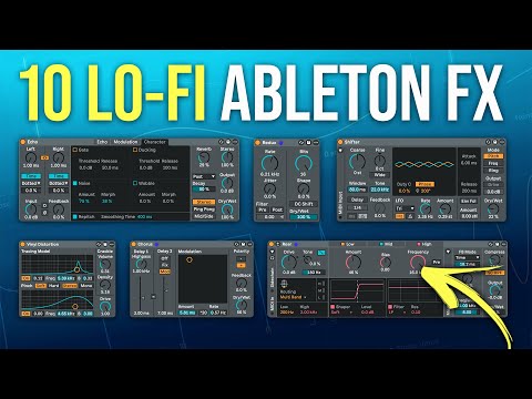 10 Amazing Lo-Fi Techniques with Ableton Stock Effects