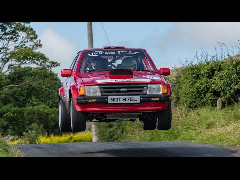 SS8 Hamiltons Folly Down Rally 2025 Lee Edwards / Sam Spencer G3 Escort AJ30