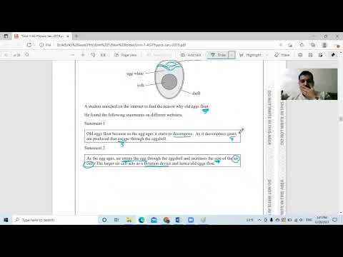 Physics AS Edexcel Online class answering Q. 14 Jan 2019 unit 1 by Dr. Ahmad Al Faris