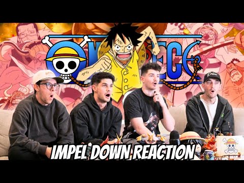 TIME TO SAVE ACE...One Piece Impel Down Arc Reaction (Part 1) | FIRST TIME REACTION