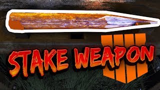 BEST MELEE WEAPON!! VAMPIRE WOODEN STAKE (How to get it FAST) &quot;Dead of The Night&quot; BO4 Zombies