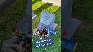 HP Lovecraft’s Grave