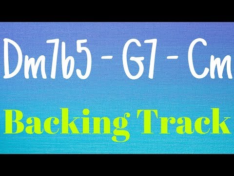 2-5-1 Backing Track in C Minor