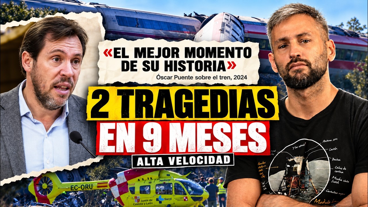 Así fue el Accidente Ferroviario en ESPAÑA - (68 muertos)