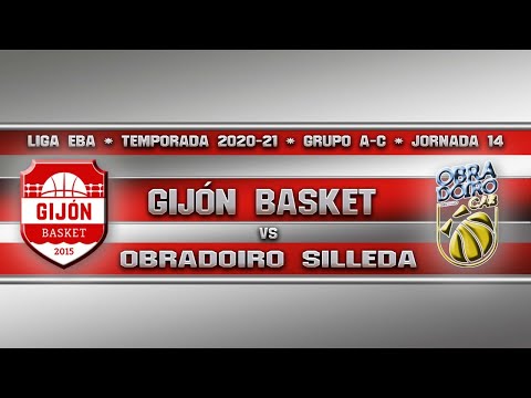 Partido Jornada 14 Liga EBA Gijon Basket 2015 - C.B. Obradoiro Silleda