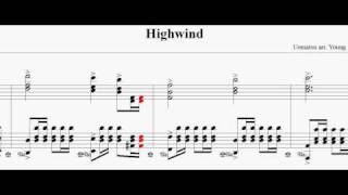 Highwind Theme from Final Fantasy VII - Piano Paraphrase with Sheet Music